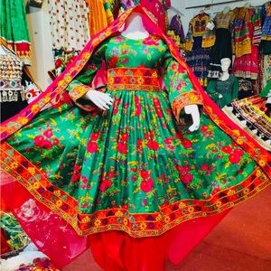 Afghan Female Traditional Dress